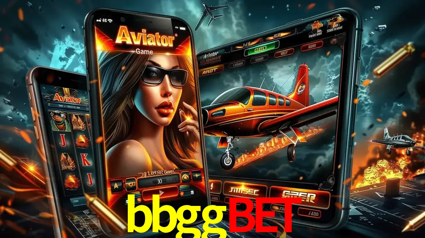 O popular jogo de apostas Aviator exibido em vários celulares e tablets, mostrando a interface emocionante e a ação de voo disponíveis para jogar agora no bbggbet.